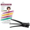 Olivia Garden Double Clip Petite - 4 ks v balení DC4PC-BL