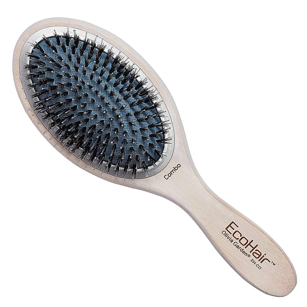 Olivia Garden EcoHair Bamboo Paddle Brush Combo EH-COM