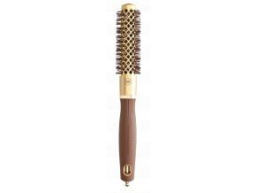 Olivia Garden Expert Blowout Shine Gold&Brown 25mm - Foukací kartáč