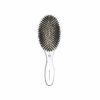 Olivia Garden Expert Care Oval Boar&Nylon - Plochý kartáč kančí štětiny a nylon