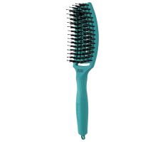 Olivia Garden Fingerbrush Blue Lagoon - Profesionální kartáč na vlasy