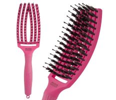 Olivia Garden Fingerbrush Blush Hot Pink - Profesionální kartáč na vlasy