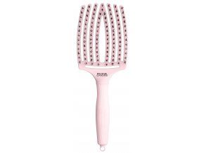 Olivia Garden Fingerbrush Combo Large Pastel Pink - Profesionální kartáč na vlasy