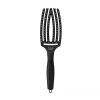 Olivia Garden Fingerbrush Combo Medium Black - Profesionální kartáč na vlasy