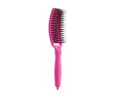Olivia Garden Fingerbrush Neon Pink - Profesionální kartáč na vlasy