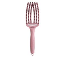 Olivia Garden Fingerbrush Soft Pink - Profesionální kartáč na vlasy