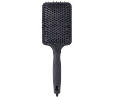 Olivia Garden Paddle Brush Pro Black Label BL-PDL - Široký plochý kartáč na vlasy