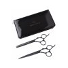 Olivia Garden Shear Kit Black Label 2ks pro praváky - 6,5 + Efilační 6.35