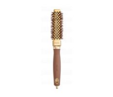 Olivia Garden Wavy Bristles Gold&Brown 20mm - Foukací kartáč