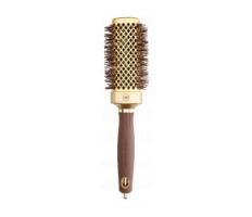 Olivia Garden Wavy Bristles Gold&Brown 40mm - Foukací kartáč