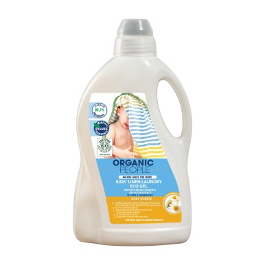 Organic People Kid's Linen Laundry Eco Gel 1500ml - Ekologický prací gel pro děti
