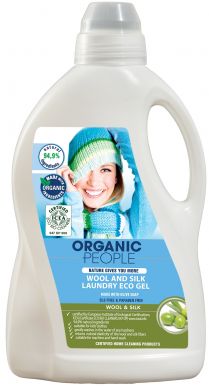 Organic People Wool and Silk Laundry Eco Gel 1500ml - Ekologický prací gel