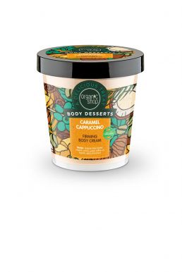 Organic Shop Body Desserts Caramel Cappuccino 450ml - Zpevňující tělový krém