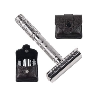 Parker cestovní strojek v koženém pouzdře