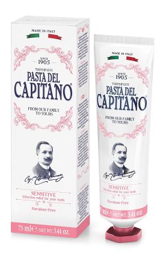 Pasta del Capitano Sensitive 75ml - Prémiová zubní pasta na citlivé zuby