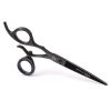 Progline Procut Black 6,5" Left Moving Ring - Profesionální kadeřnické nůžky