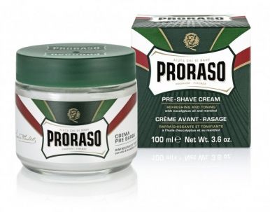 Proraso Green Pre-Shaving Cream 100ml - Krém před a po holení