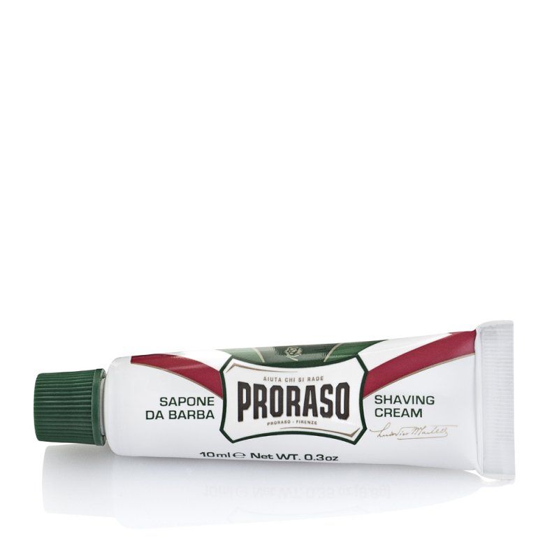 Proraso Green Shaving Cream Travel 10ml - Cestovní krém na holení