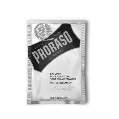 Proraso Post Shave Powder Mint & Rosemary 100g - Zásyp po holení