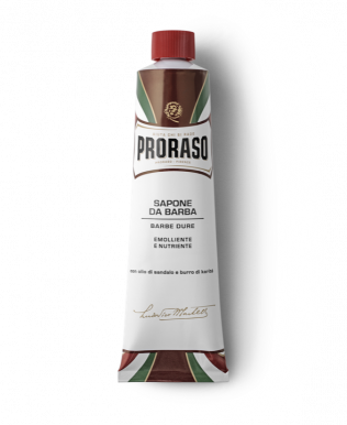 Proraso Red Shaving Cream 150ml - Krém na holení pro tvrdé vousy