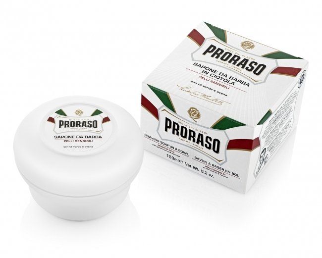 Proraso White Shaving Soap 150ml - Mýdlo pro citlivou pokožku