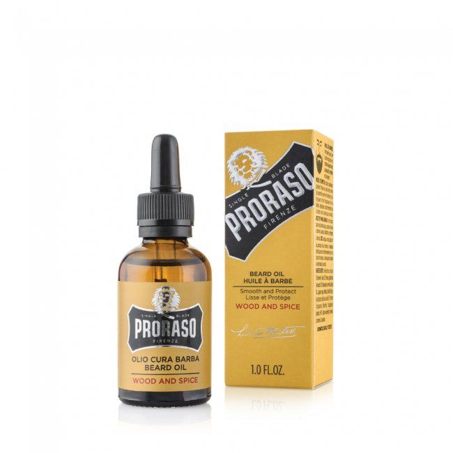 Proraso Wood and Spice Beard Oil 30ml - Olej na vousy