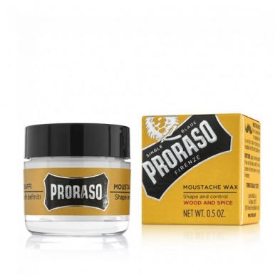 Proraso Wood and Spice Moustache Wax 15ml - Vosk na knír