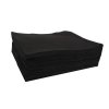 Ronney Hairdressing Towel Black 40x76cm 50ks - Kadeřnické jednorázové ručníky černé