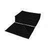 Ronney Hairdressing Towel Black 40x76cm 50ks - Kadeřnické jednorázové ručníky černé