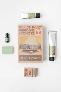 Sapunoteka Gift box for body Zov Divljine - Dárková sada péče o tělo Volání Divočiny