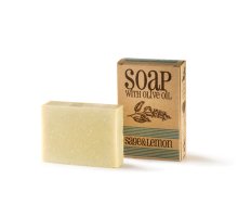 Sapunoteka Soap Sage & Lemon 75g - Šalvějové mýdlo s citronovou trávou a olejem