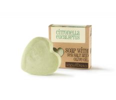 Sapunoteka Soap Sea Salt Citronella & Eucalyptus 125g - Citronella a eukalyptus