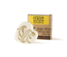 Sapunoteka Soap Sea Salt Orange & Mint 125g - Mýdlo pomeranč a máta s mořskou solí