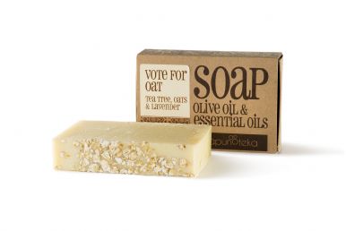 Sapunoteka Soap Vote for Oat 100g - Skákal pes přes oves