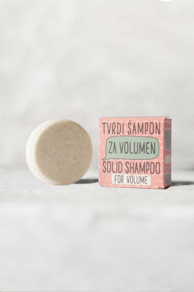 Sapunoteka Solid Shampoo For Volume 60g - Tuhý šampón na objem