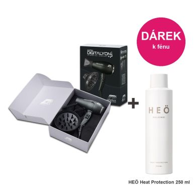 SET Parlux Digitalyon - Ionizační fén - Antracit + Difuzér Magic sense + dárek
