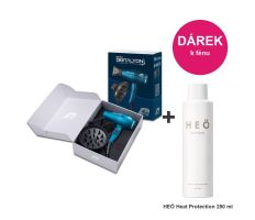 SET Parlux Digitalyon - Ionizační fén - Modrý + Difuzér Magic sense + dárek