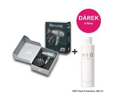 SET Parlux Digitalyon - Ionizační fén - Šedozelený + Difuzér Magic sense + dárek
