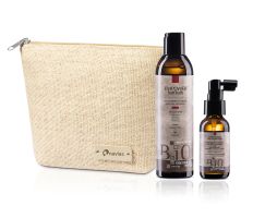 Sinergy B.iO Xmas Empower - Set proti padání šampon + lotion + taštička