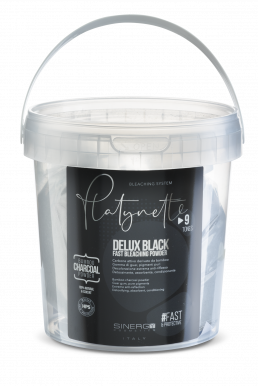 Sinergy Platinum Black Powder 500g - Černý melír na vlasy