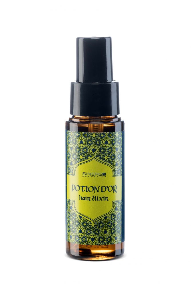 Sinergy Cosmetics Sinergy Potion D\'Or Hair Elixir 50ml - Vlasový elixír s arganovým olejem