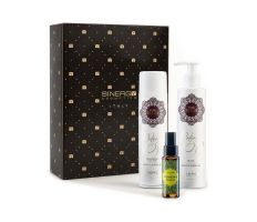 Sinergy Xmas Potion D'Or - Arganový set šampon + maska + elixír v krabici