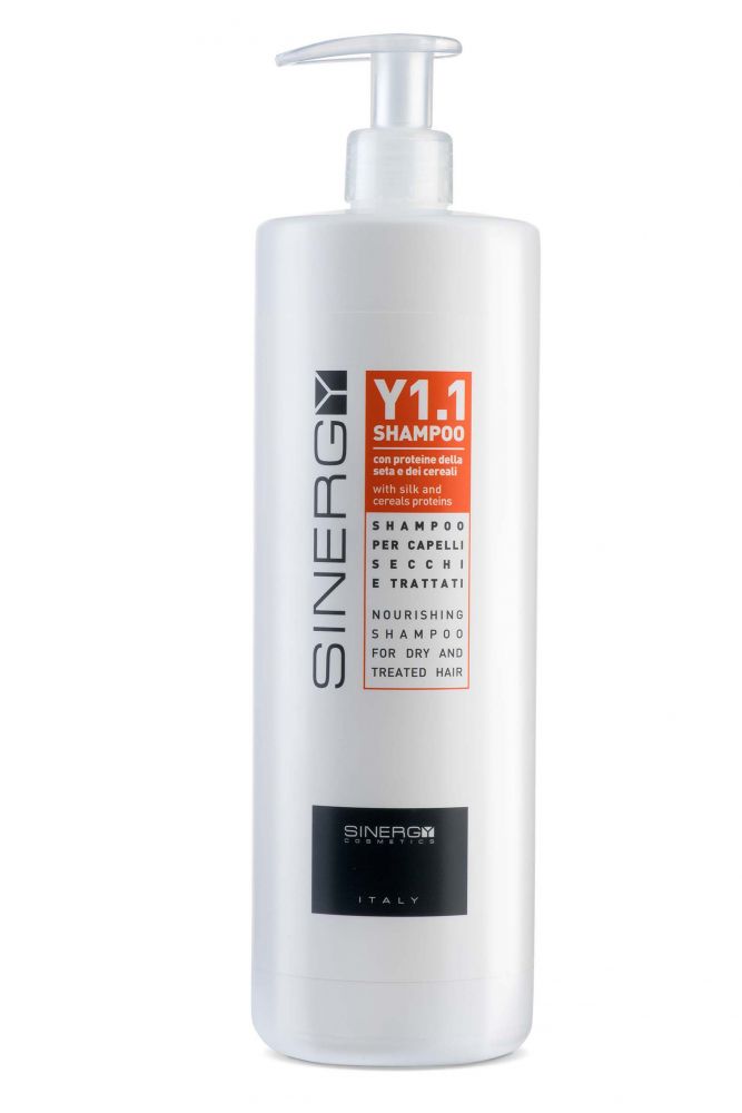 Sinergy Cosmetics Sinergy Y1.1 Nutritive Shampoo 1000ml - Šampon na suché a poškozené vlasy