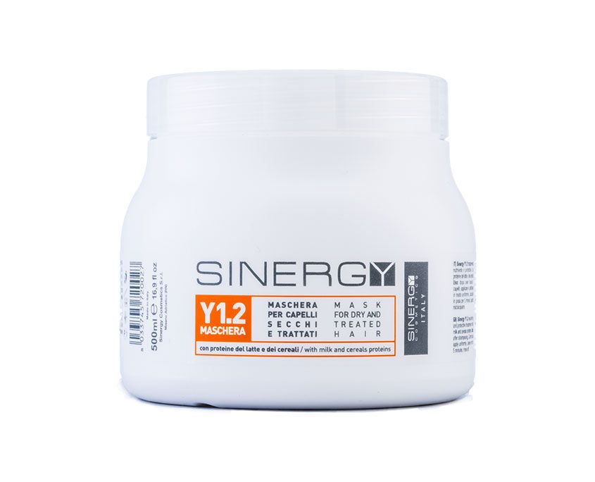 Sinergy Cosmetics Sinergy Y1.2 Nutritive Mask 500ml - Maska na suché a poškozené vlasy