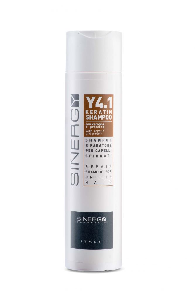 Sinergy Cosmetics Sinergy Y4.1 Keratin Reconstruction Shampoo 250ml - Rekonstrukční šampon s keratinem