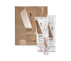 Sinergy Y4 Keratin Gift Box Infusion - Rekonstrukční set šampon + maska + sérum