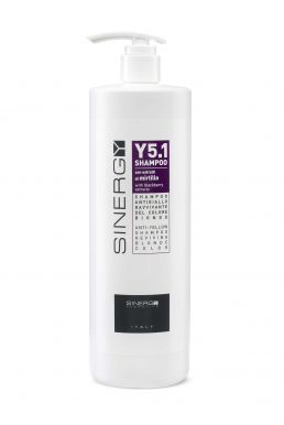 Sinergy Y5.1 Anti-Yellow Revitalizing Shampoo 1000ml - Šampon na žluté pigmenty