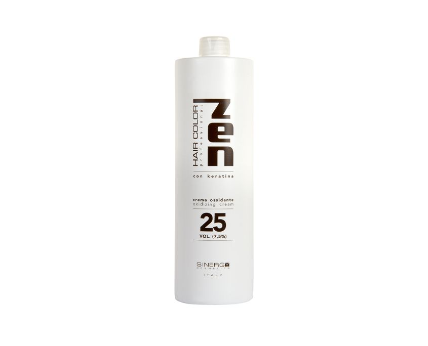 Sinergy Cosmetics Sinergy Zen Oxidizing Cream 25 VOL 7,5% 1000ml - Krémový peroxid s keratinem