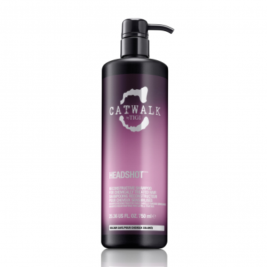 Tigi Catwalk Headshot Shampoo 750ml - Šampon pro suché, chemicky narušené vlasy