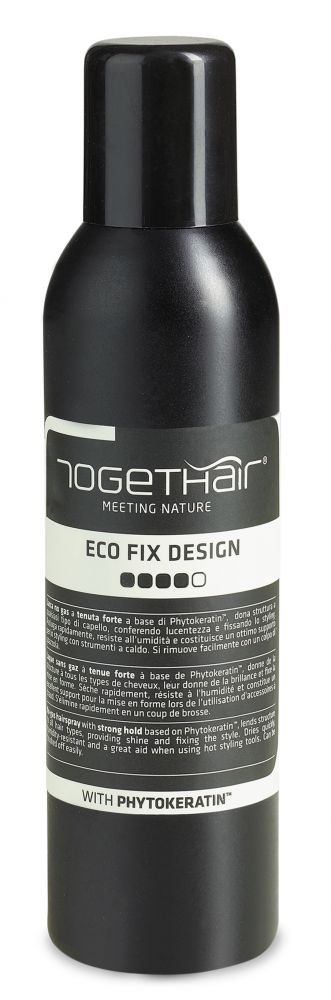 Togethair Eco Fix Design 250ml - ekologický lak, mechanický rozprašovač, se silnou fixací